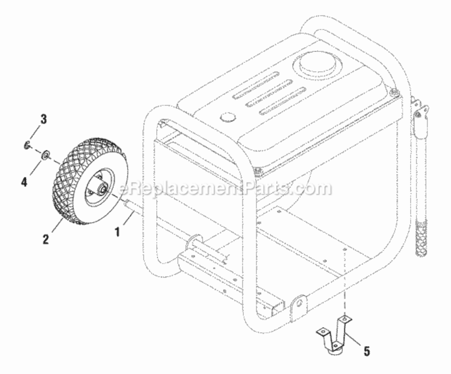 Wheel_Kit_200892 Diagram and Parts List for 030207-01  Briggs and Stratton Generator